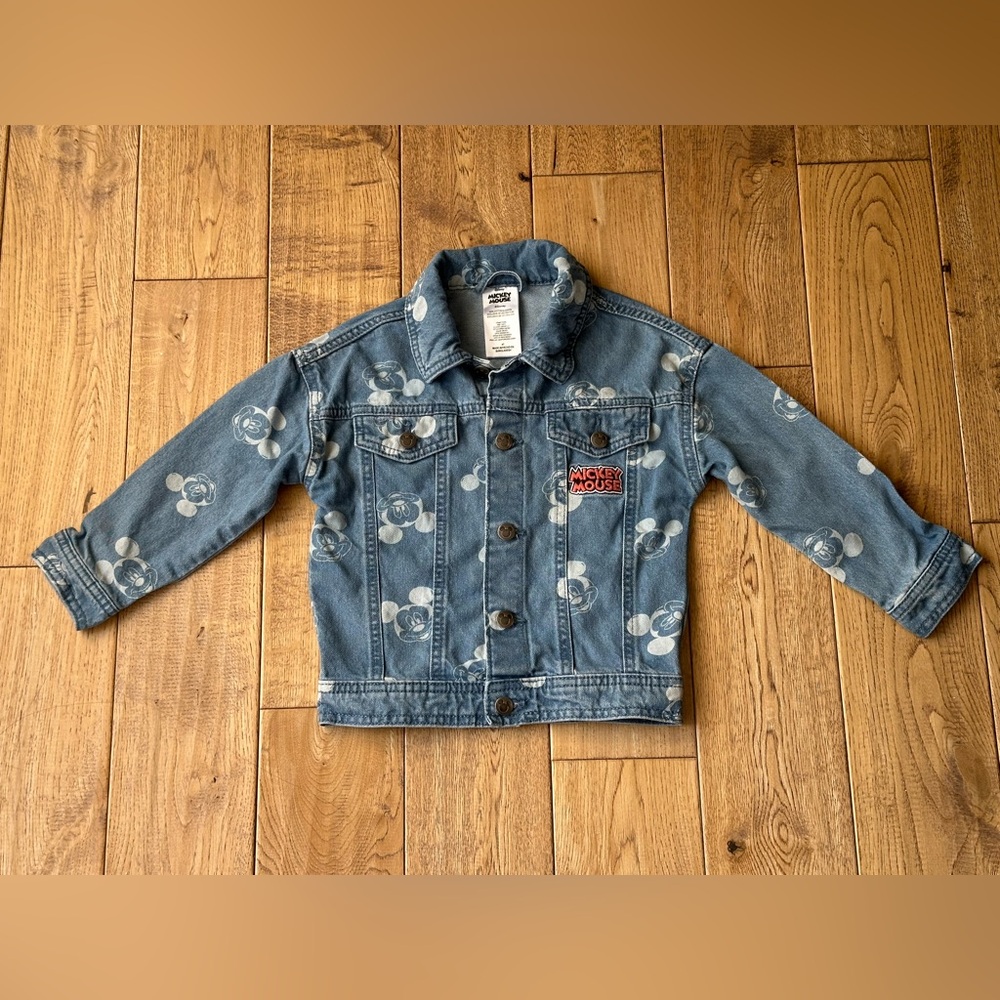 Disney Mickey Mouse Jean Jacket size 4T